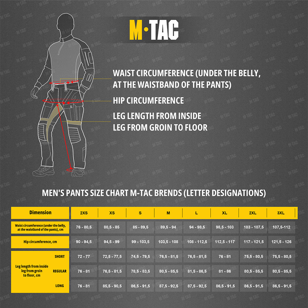 M-Tac pants Stealth Active
