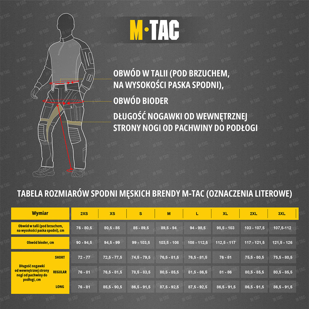 M-Tac pants Stealth Active