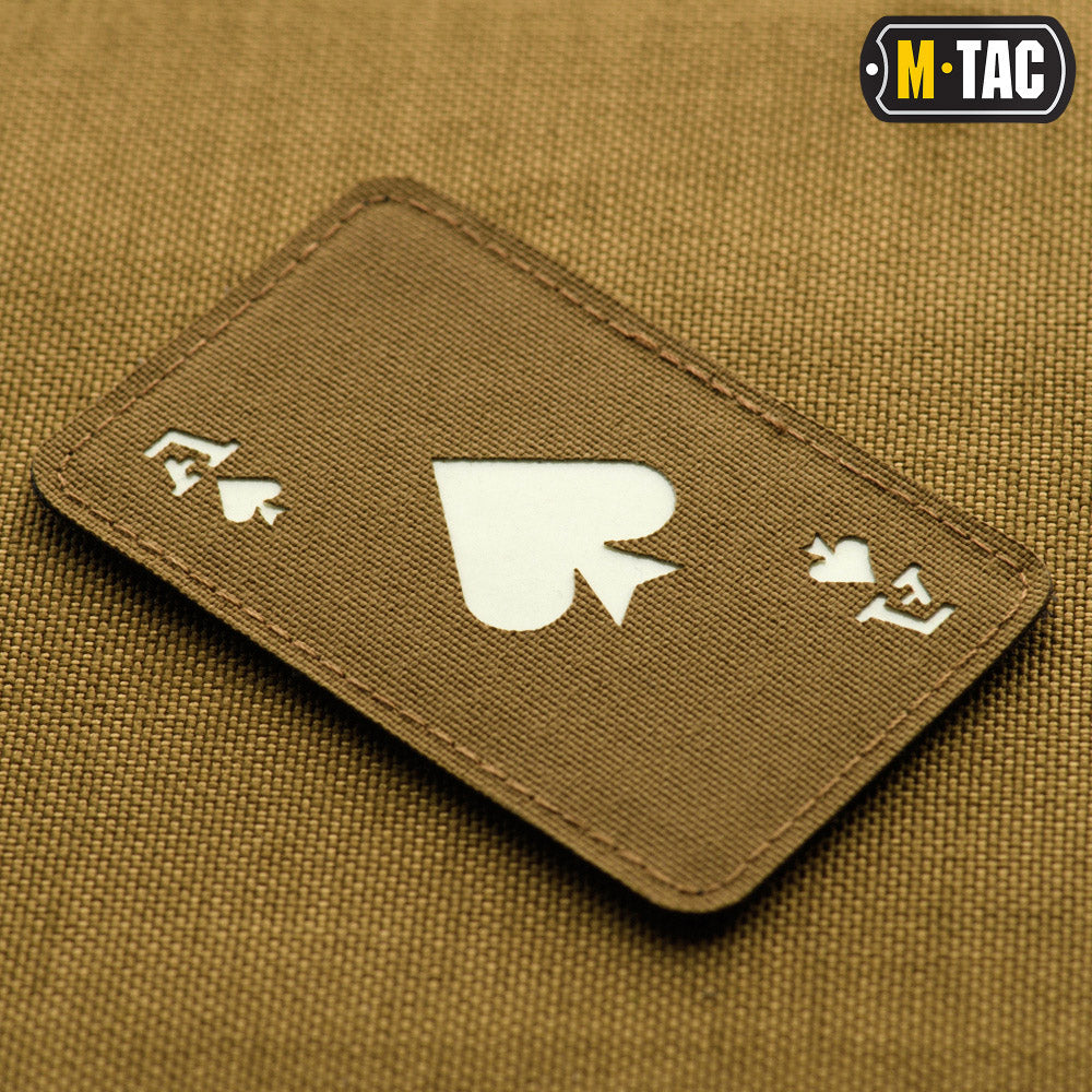 M-Tac patch Ace of Spades Laser Cut