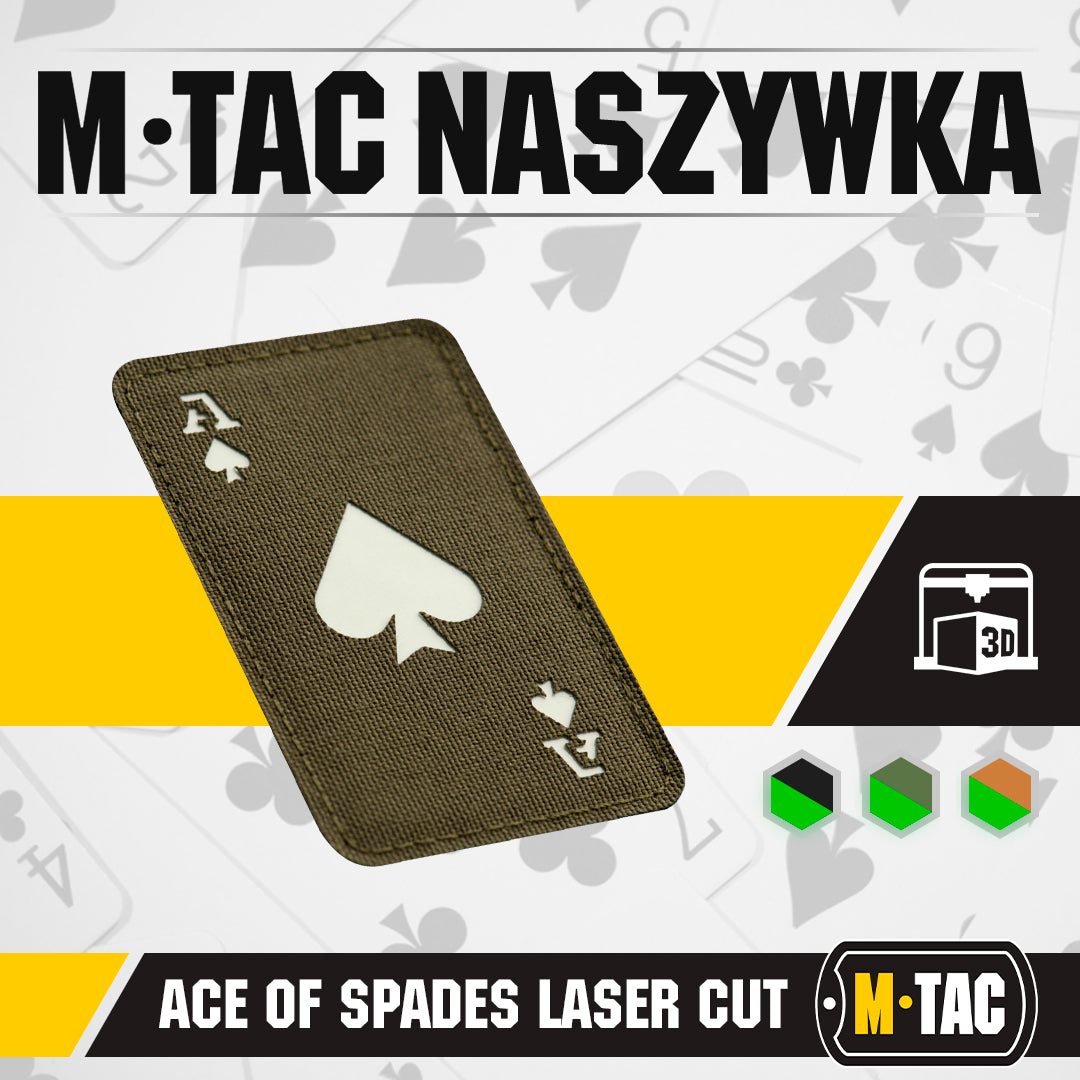 M-Tac patch Spader ess Laser Cut