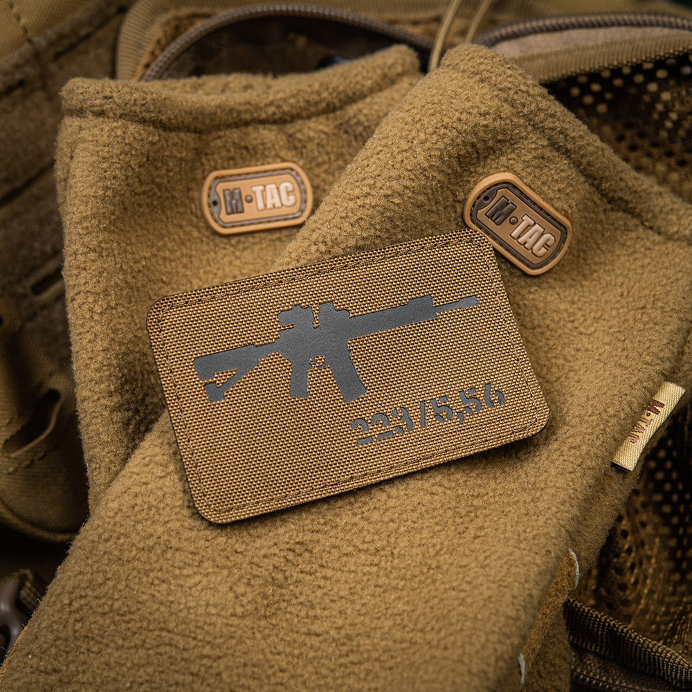 M-Tac patch AR-15 223/5","56 laserskuren