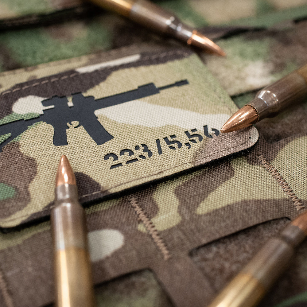 M-Tac patch AR-15 223/5","56 laserskuren