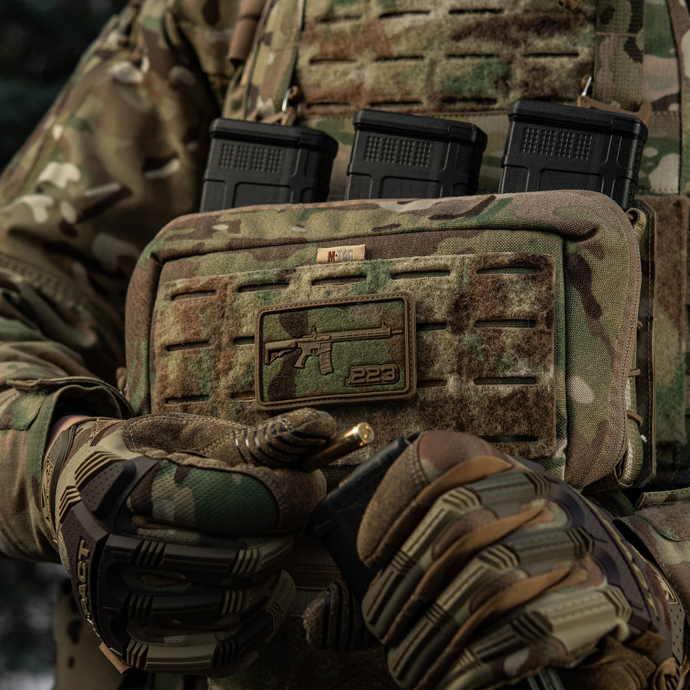 M-Tac Patch AR-15 kardborre/PVC