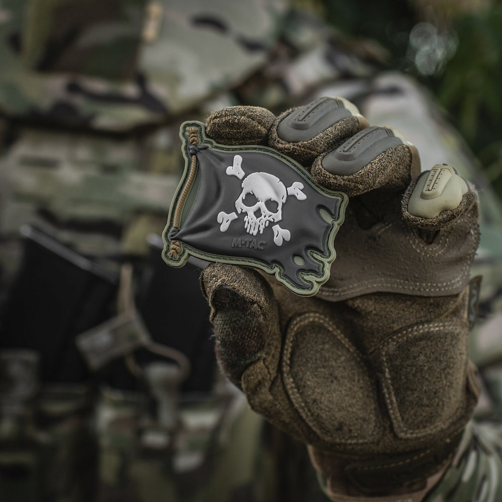 M-Tac patch Jolly Roger PVC