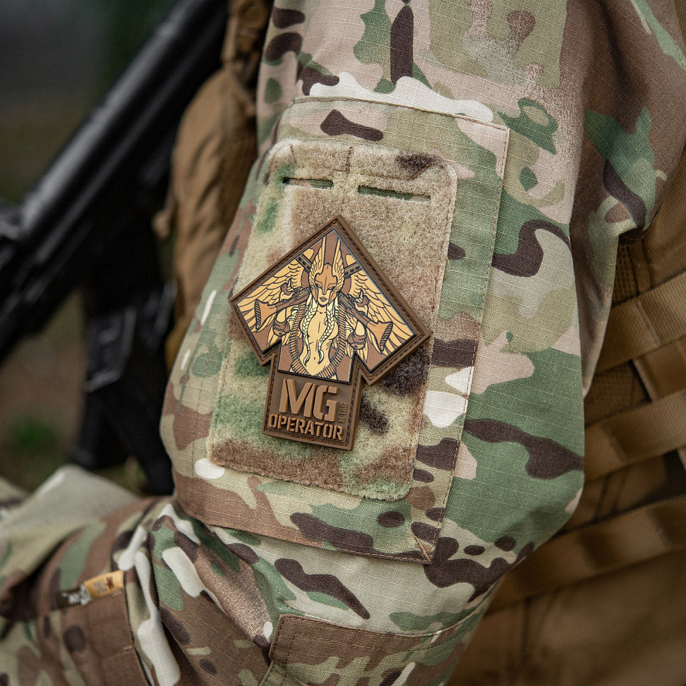 M-Tac Patch MG Operator Print PVC