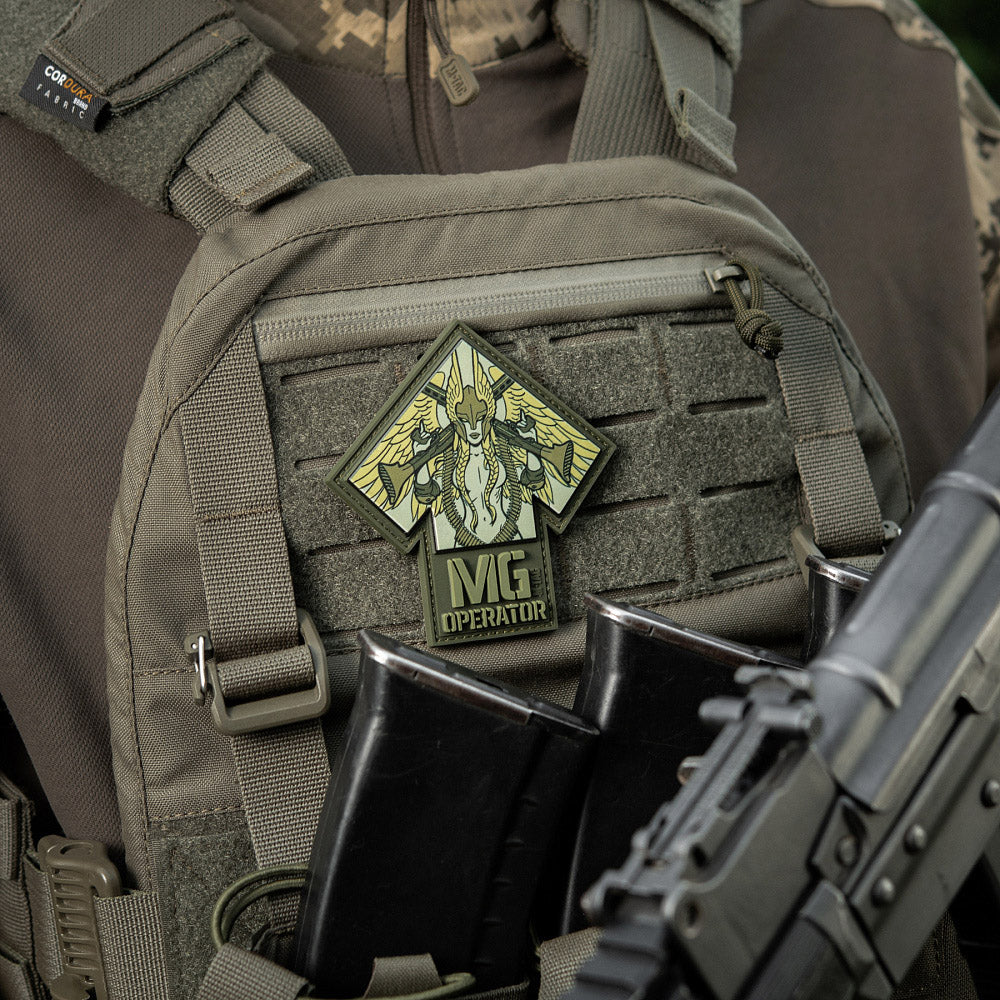 M-Tac Patch MG Operator Print PVC