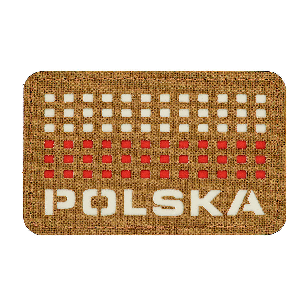 M-Tac patch Polska (med flagga) 50x80 Laser Cut