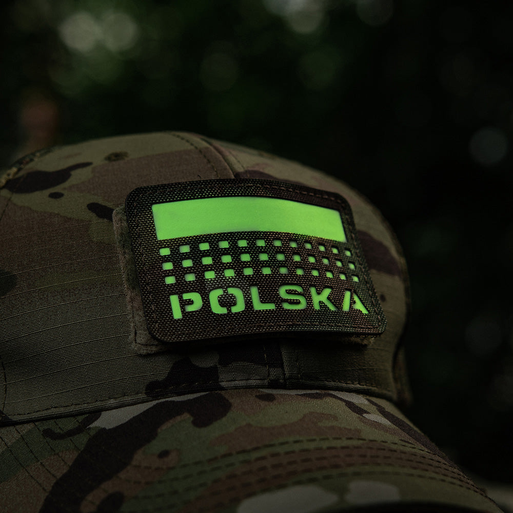 M-Tac patch Polska (med flagga) 50x80 Laser Cut