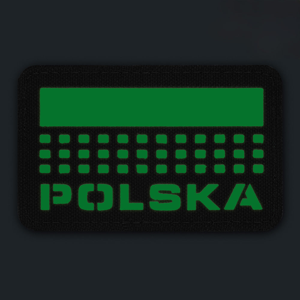 M-Tac patch Polska (med flagga) 50x80 Laser Cut