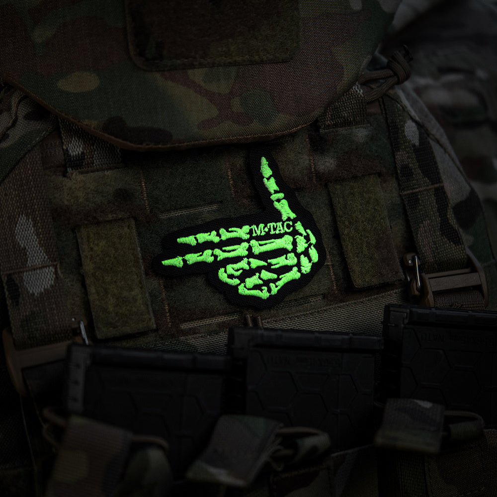 M-Tac patch Skeleton shooter (brodyr)