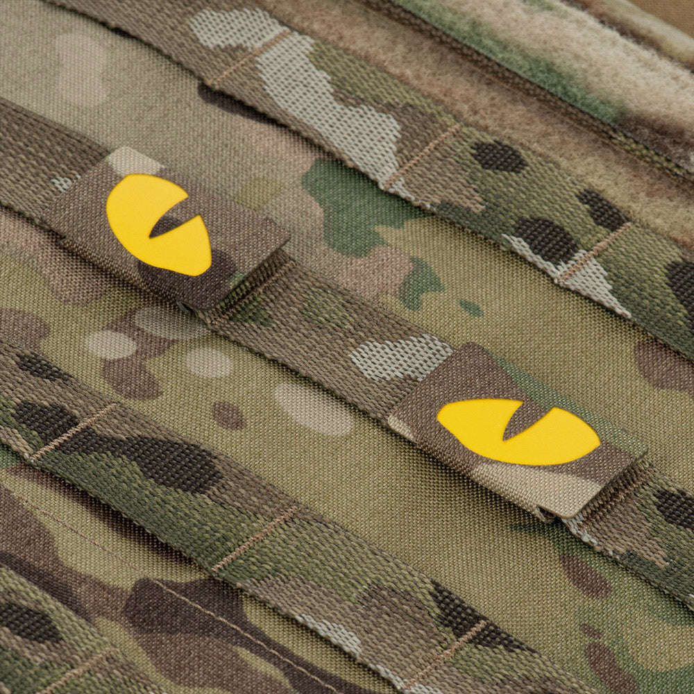 M-Tac patch Tiger Eyes Laser Cut (par)