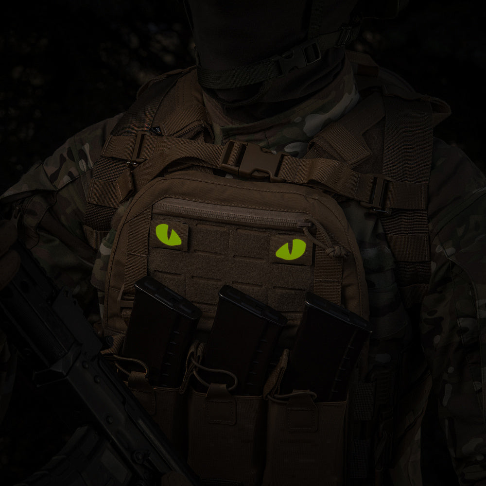 M-Tac patch Tiger Eyes Laser Cut (par)