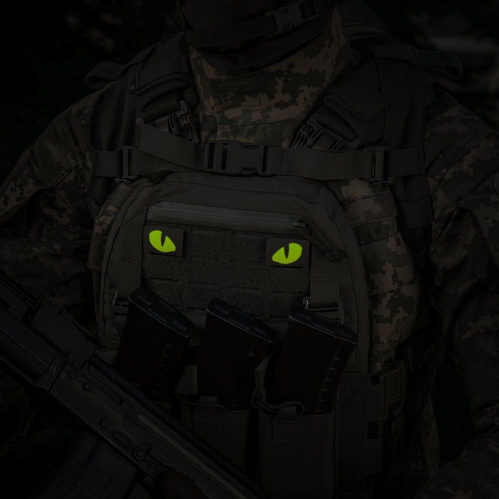 M-Tac patch Tiger Eyes Laser Cut (par)
