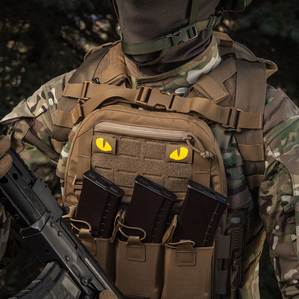 M-Tac patch Tiger Eyes Laser Cut (par)