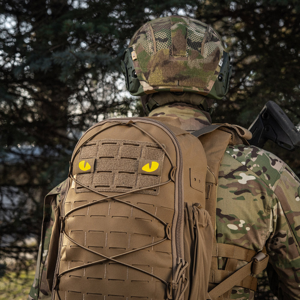 M-Tac patch Tiger Eyes Laser Cut (par)
