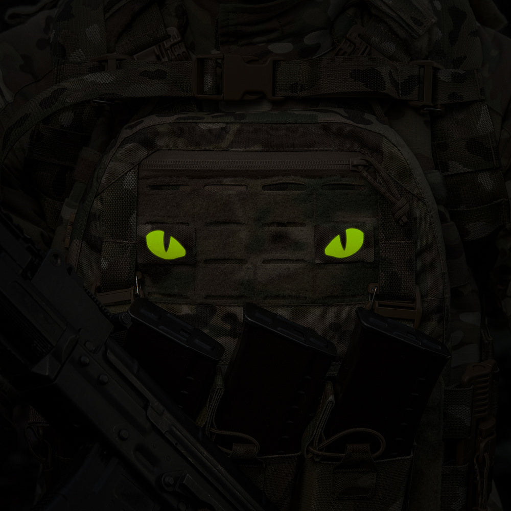 M-Tac patch Tiger Eyes Laser Cut (par)