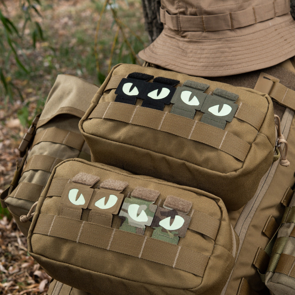 M-Tac patch Tiger Eyes Laser Cut (par)