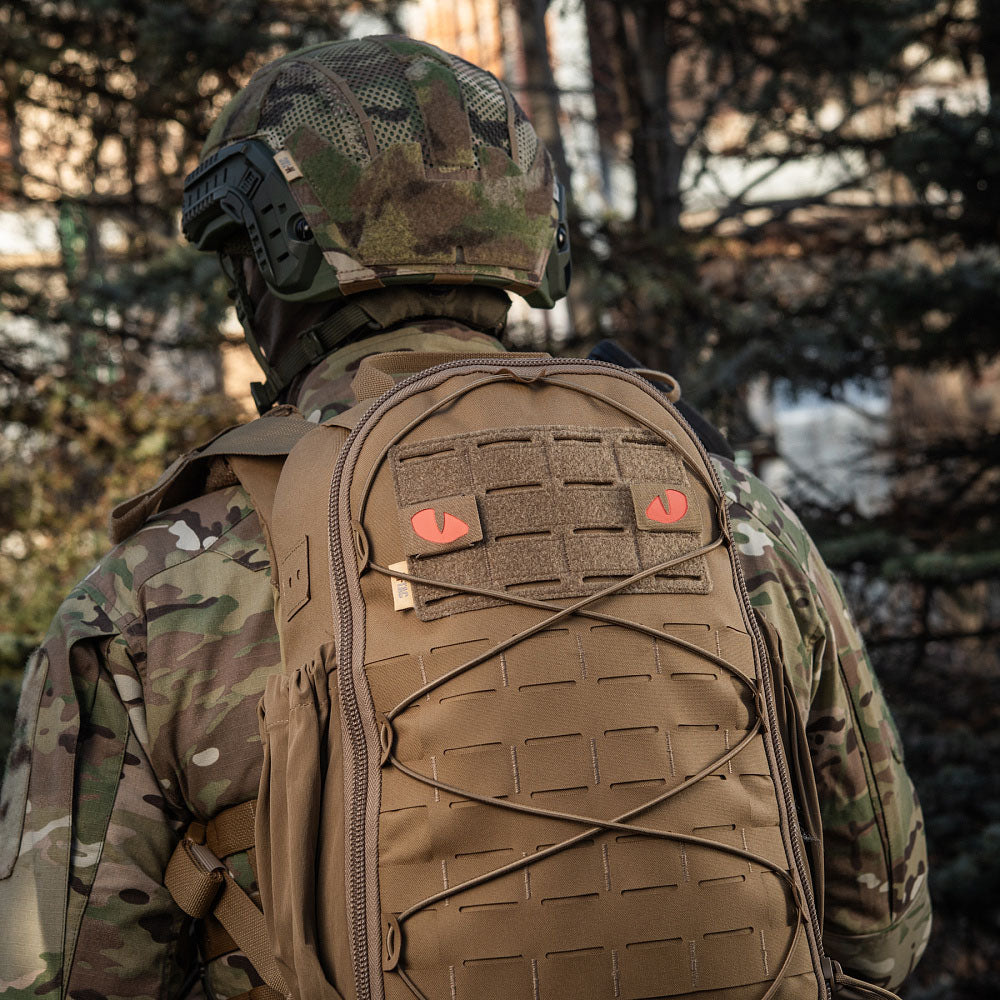 M-Tac patch Tiger Eyes Laser Cut (par)