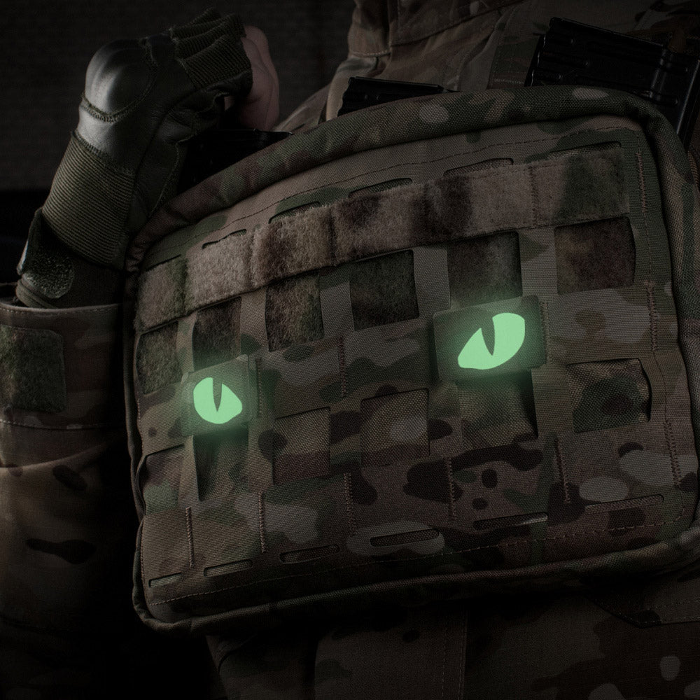 M-Tac patch Tiger Eyes Laser Cut (par)