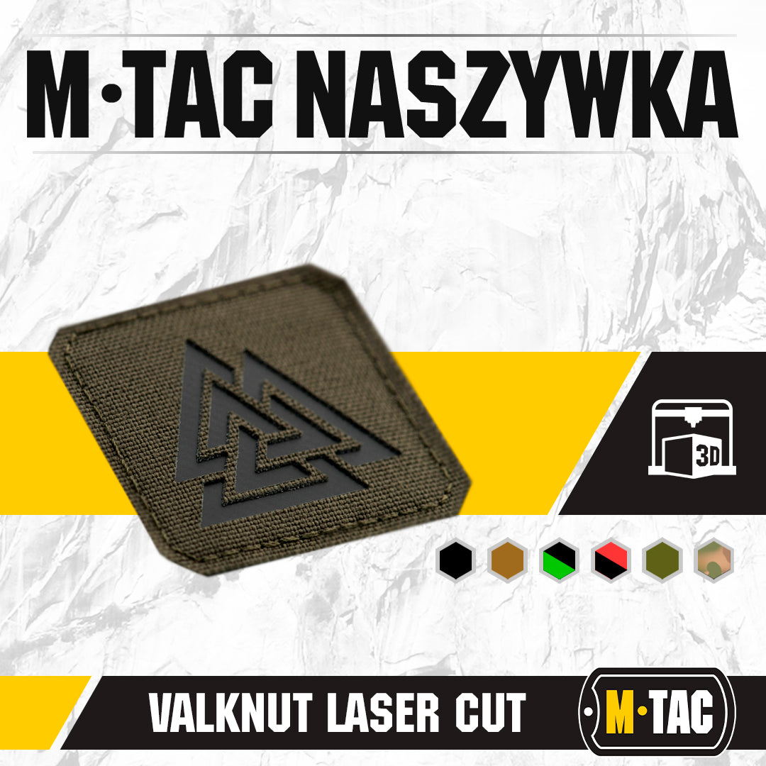 M-Tac patch Valknut Laser Cut