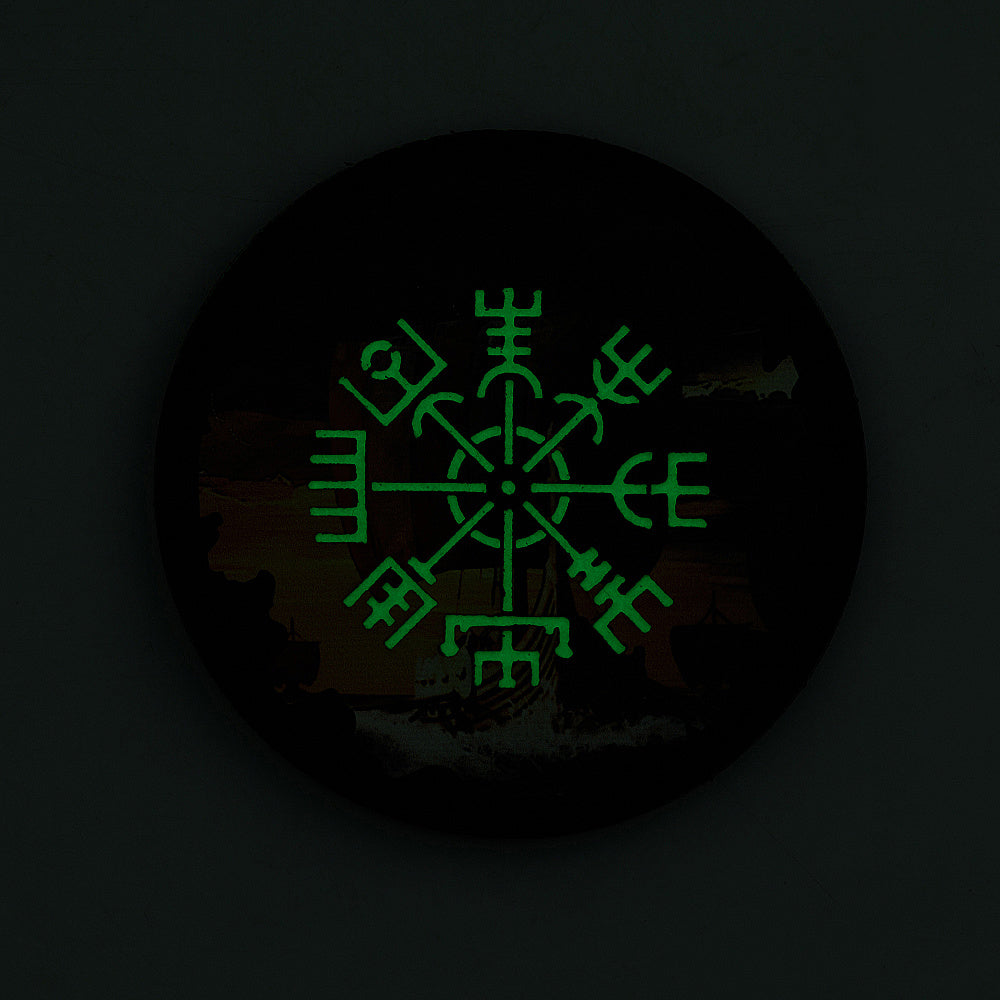 M-Tac patch Vegvisir/Drakkar rund (80 mm)