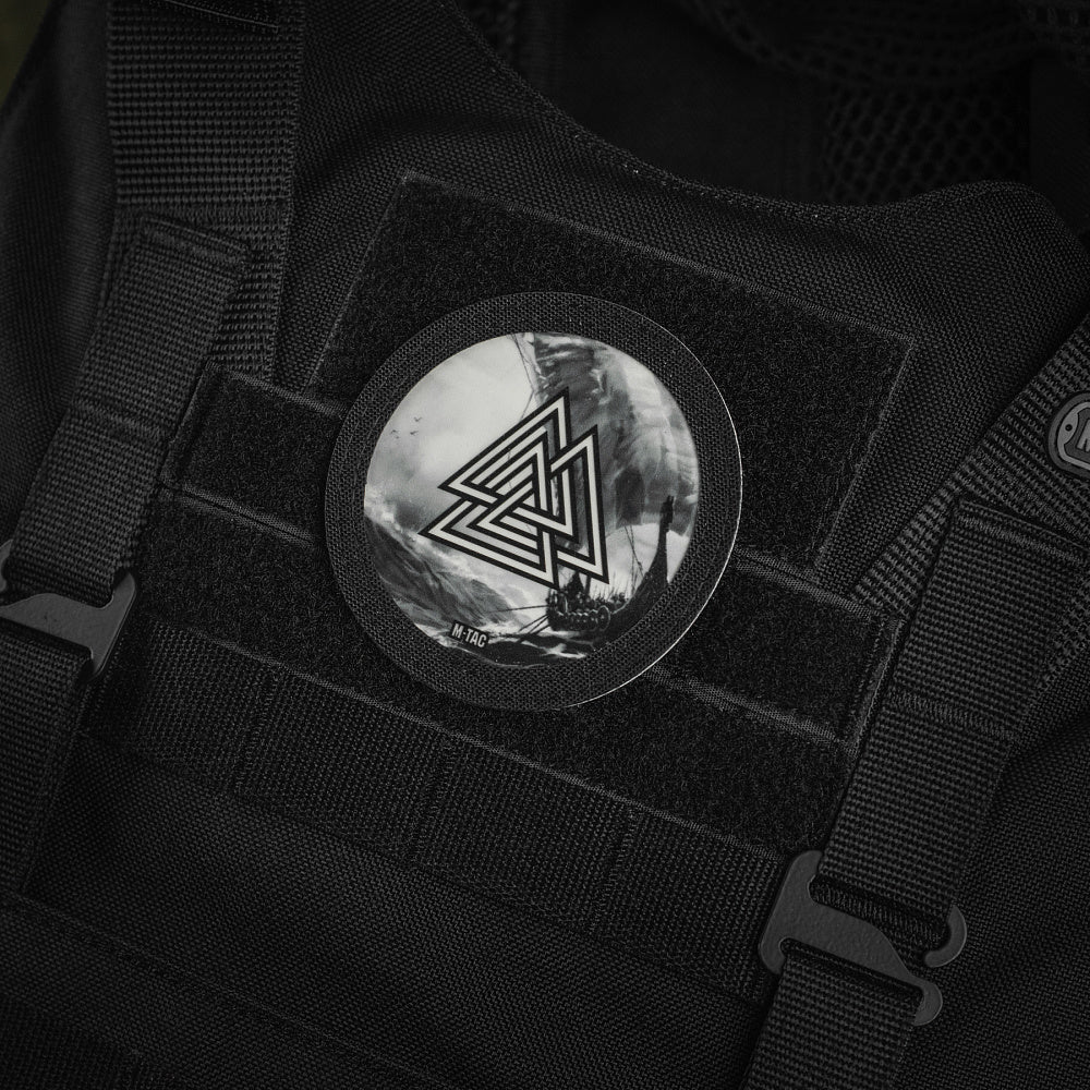 M-Tac Patch Walknut/Drakkar Rund (80 mm)