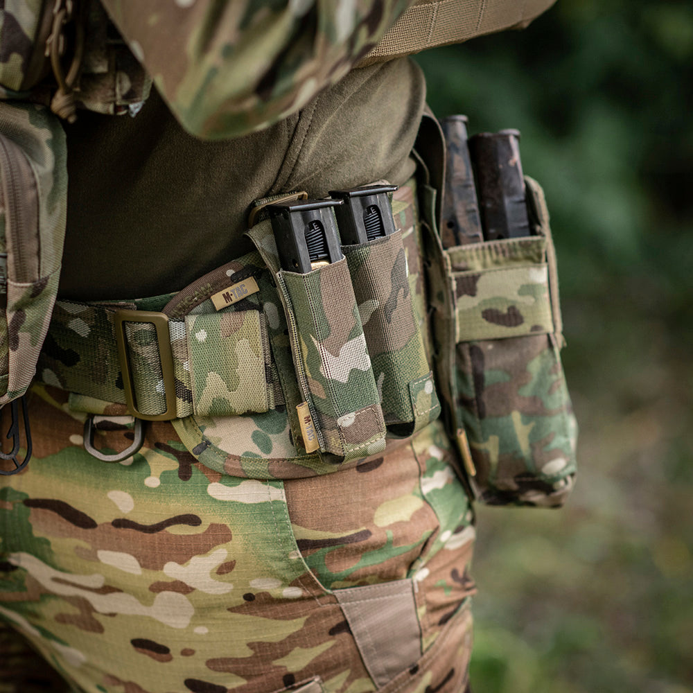 M-Tac Dubbel magasinficka för pistol APS Laser Cut