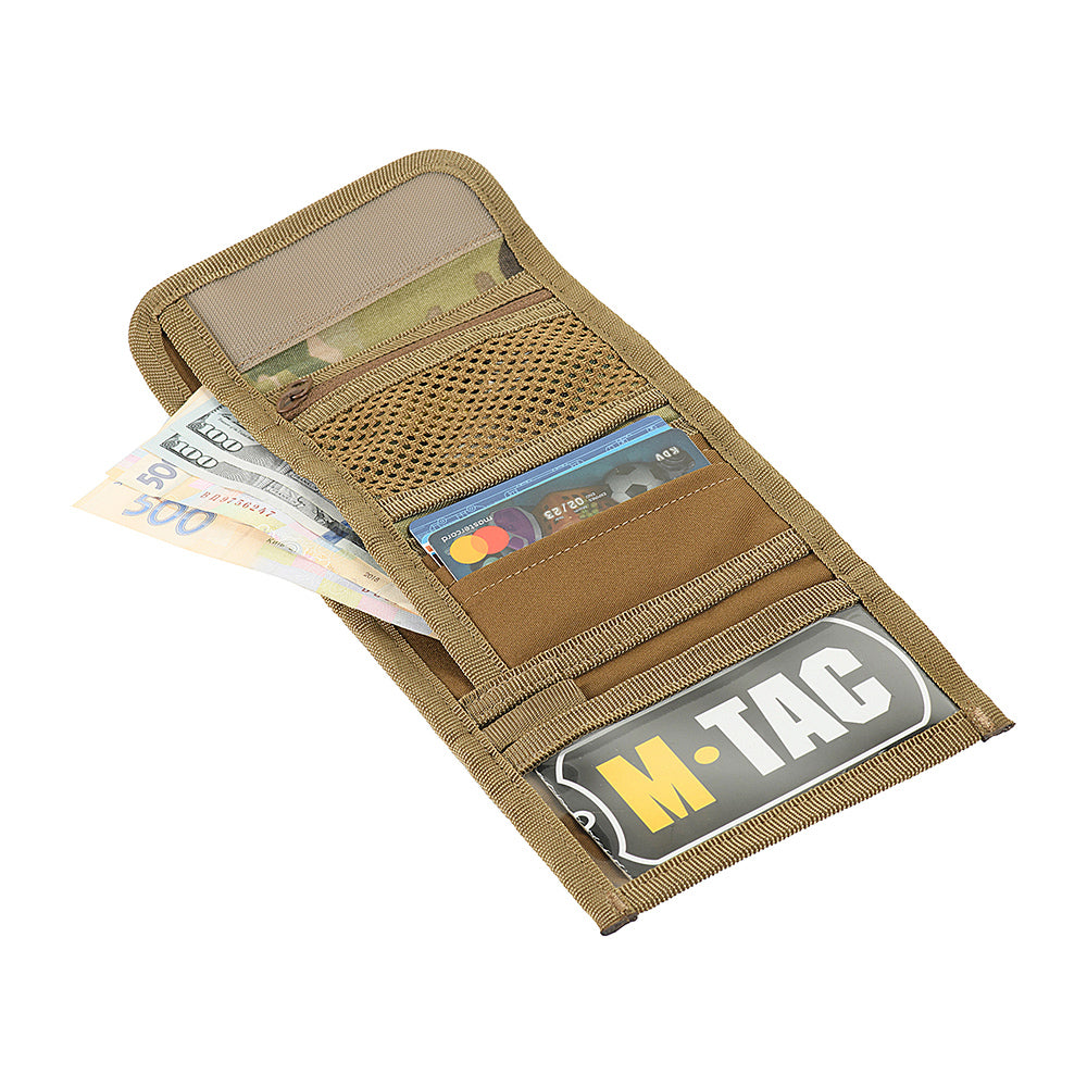 M-Tac plånbok med kardborre Elite Gen.II