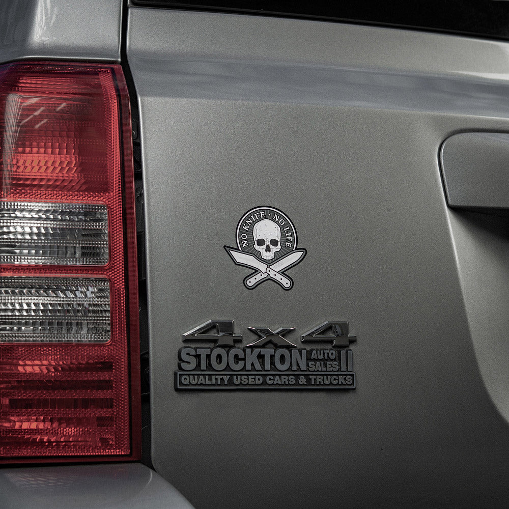 M-Tac Sticker No Knife-No Life Reflekterande