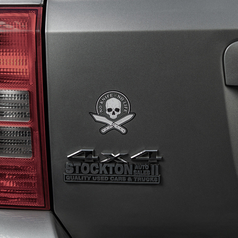 M-Tac Sticker No Knife-No Life Reflekterande