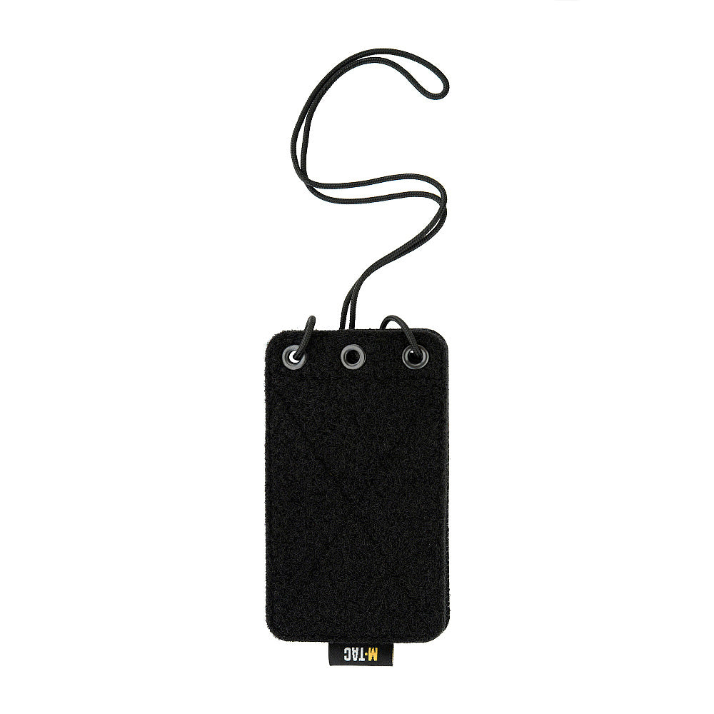 M-Tac Tactical Badge Holder Hanging ID Card Case Hook Surface Draw Cord