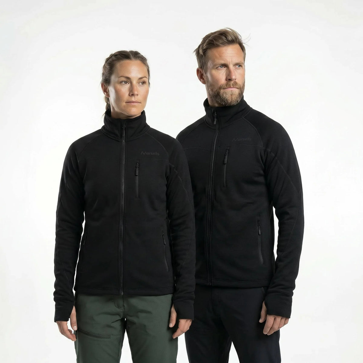 Marselis - Merino Stretch Jakke // Sort-7-XtraGrej