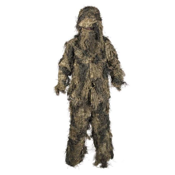 Mil-Tec - Woodland Ghillie Suit (4 dele)-1-XtraGrej