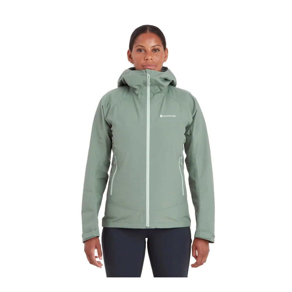 Montane - Spirit GORE-TEX Dame Jakke Eucalyptus-3-XtraGrej