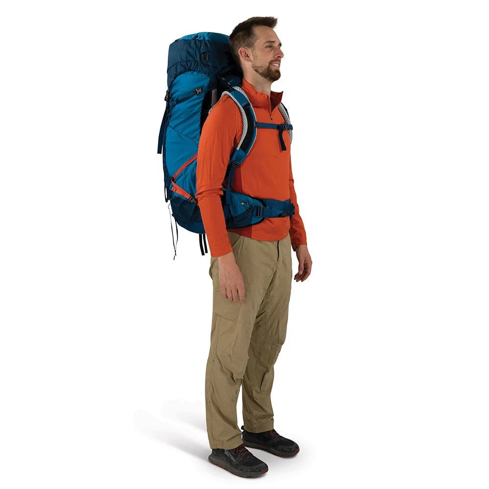 Osprey - Atmos AG LT 65L Herre Vandrerygsæk // Blå-6-XtraGrej