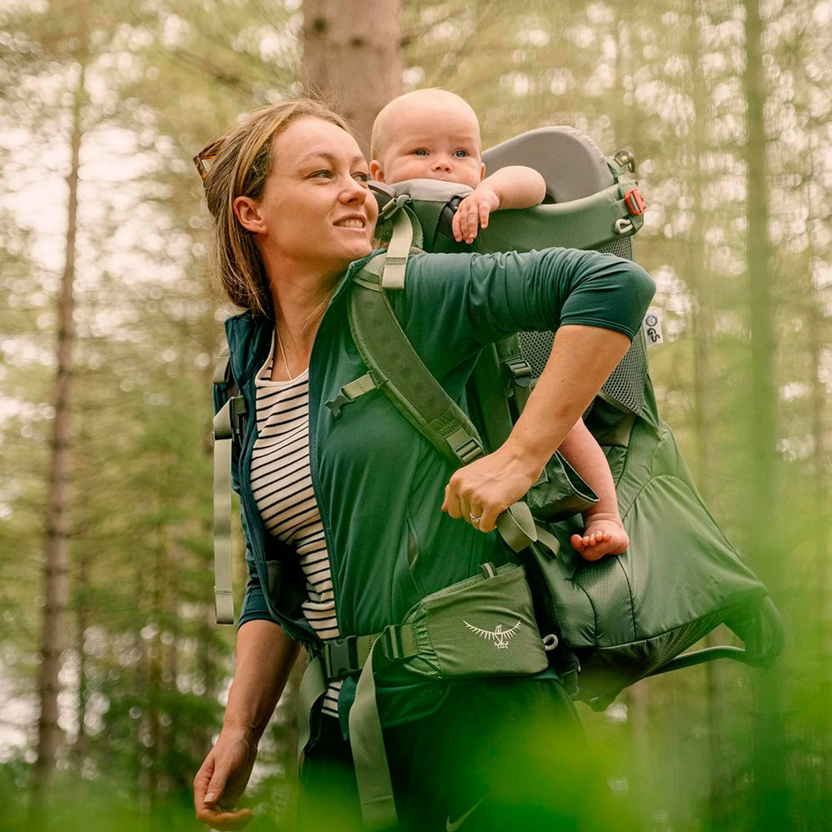 Osprey - Poco Child Carrier W-RC 24L // Koseret Green-9-XtraGrej