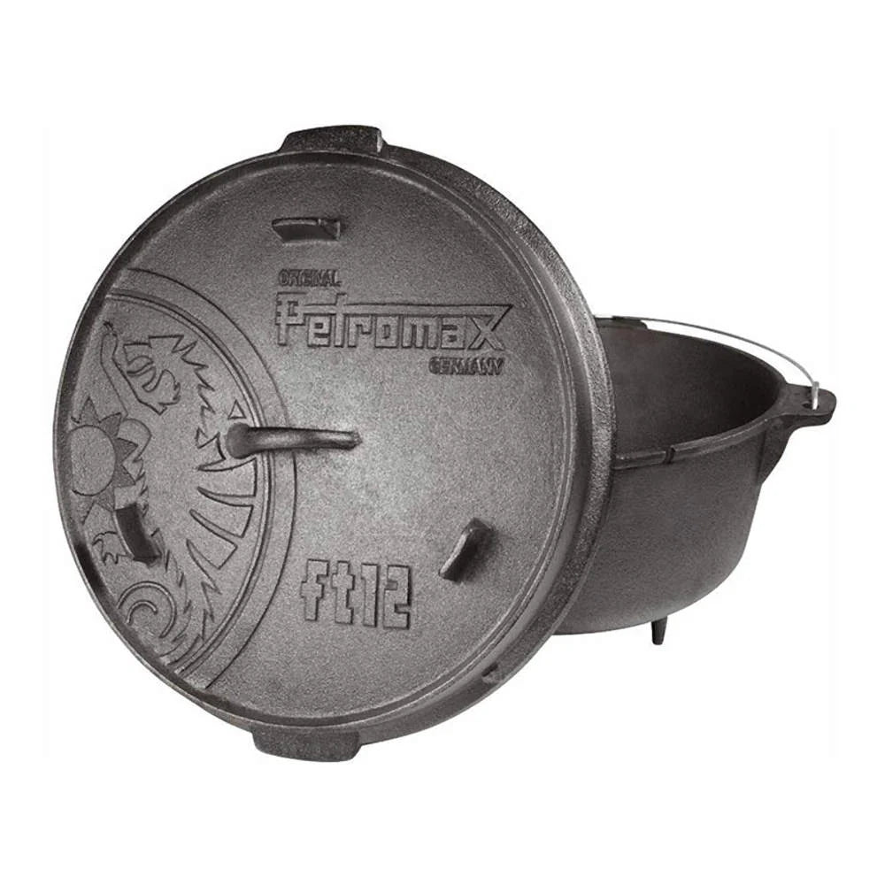 Petromax - Dutch Oven ft12 Støbejernsgryde 10,8L-1-XtraGrej