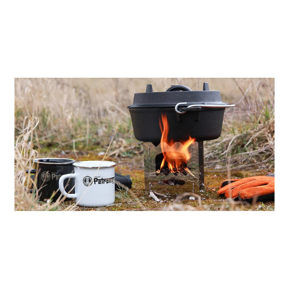 Petromax - Dutch Oven ft4.5 Støbejernsgryde med flad bund (4,5L)-4-XtraGrej