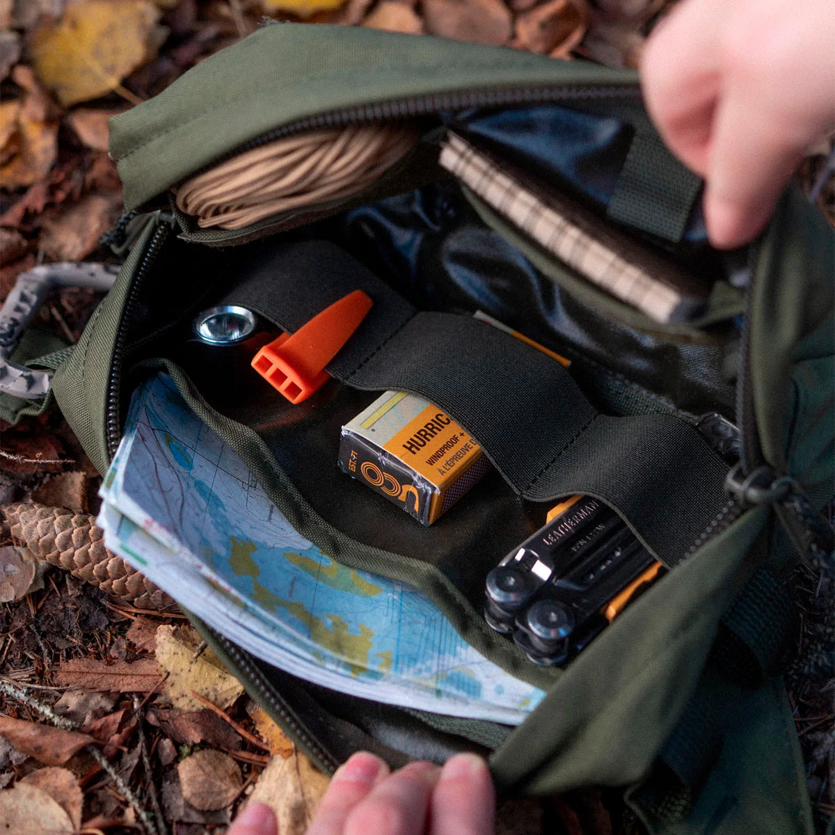 Savotta - Suur-Kukkaro Hoftetaske 2,6L // Multicam-4-XtraGrej