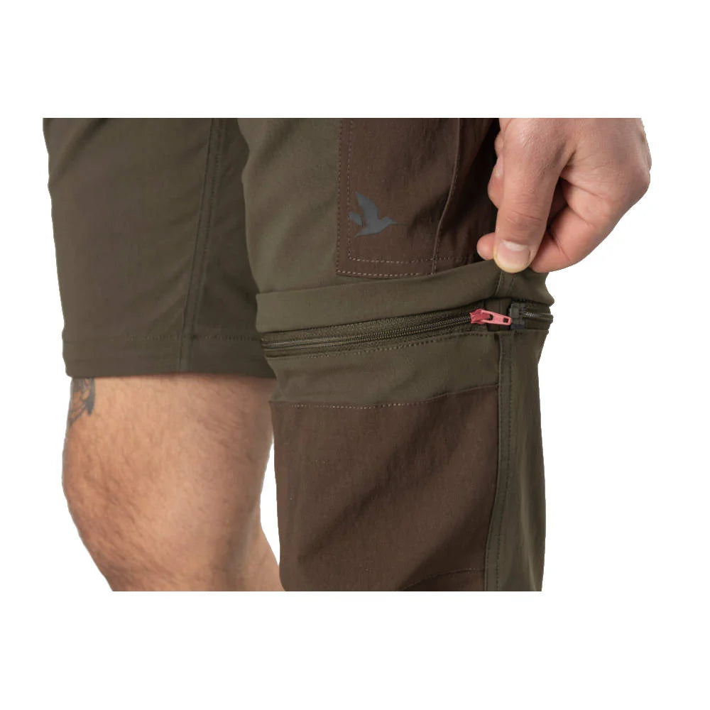 Seeland - Birch Zip-off Herre Jagtbukser // Pine Green-4-XtraGrej