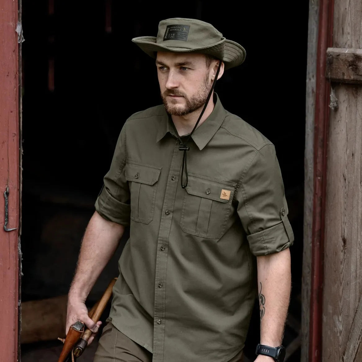 Seeland - Selous Boonie Hat // Grape leaf-5-XtraGrej
