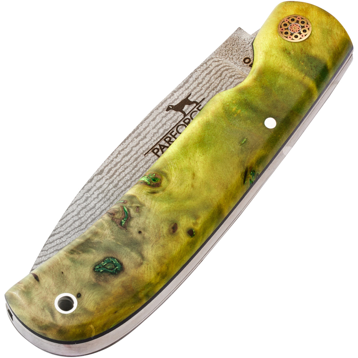 Parforce - Foldekniv Damaskus birk