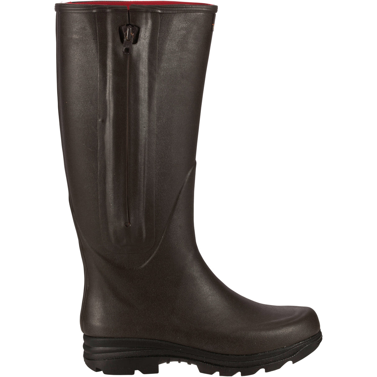 Parforce - Gummistøvler med lynlås og neoprenforing