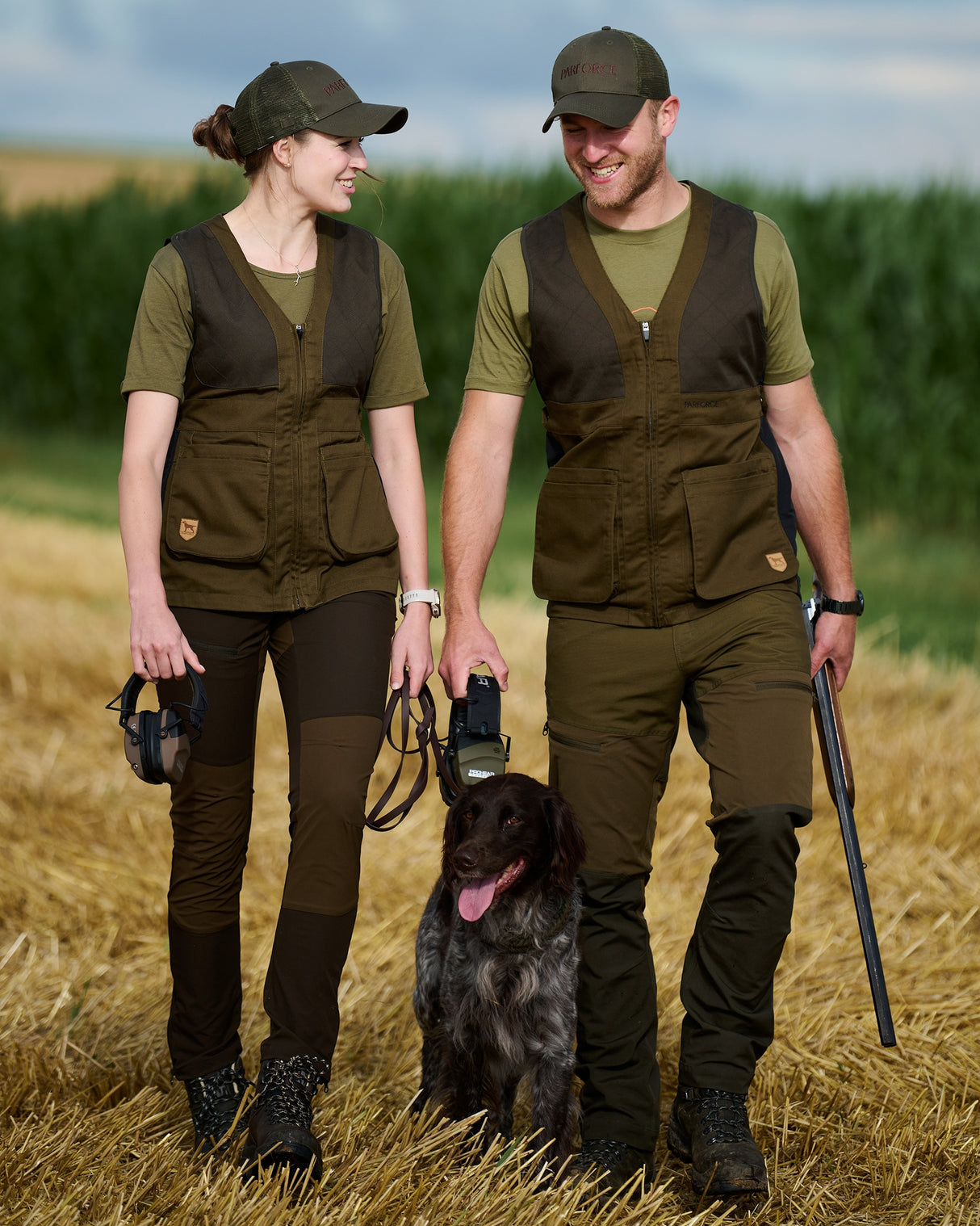 Parforce - Skydevest med mesh-ryg