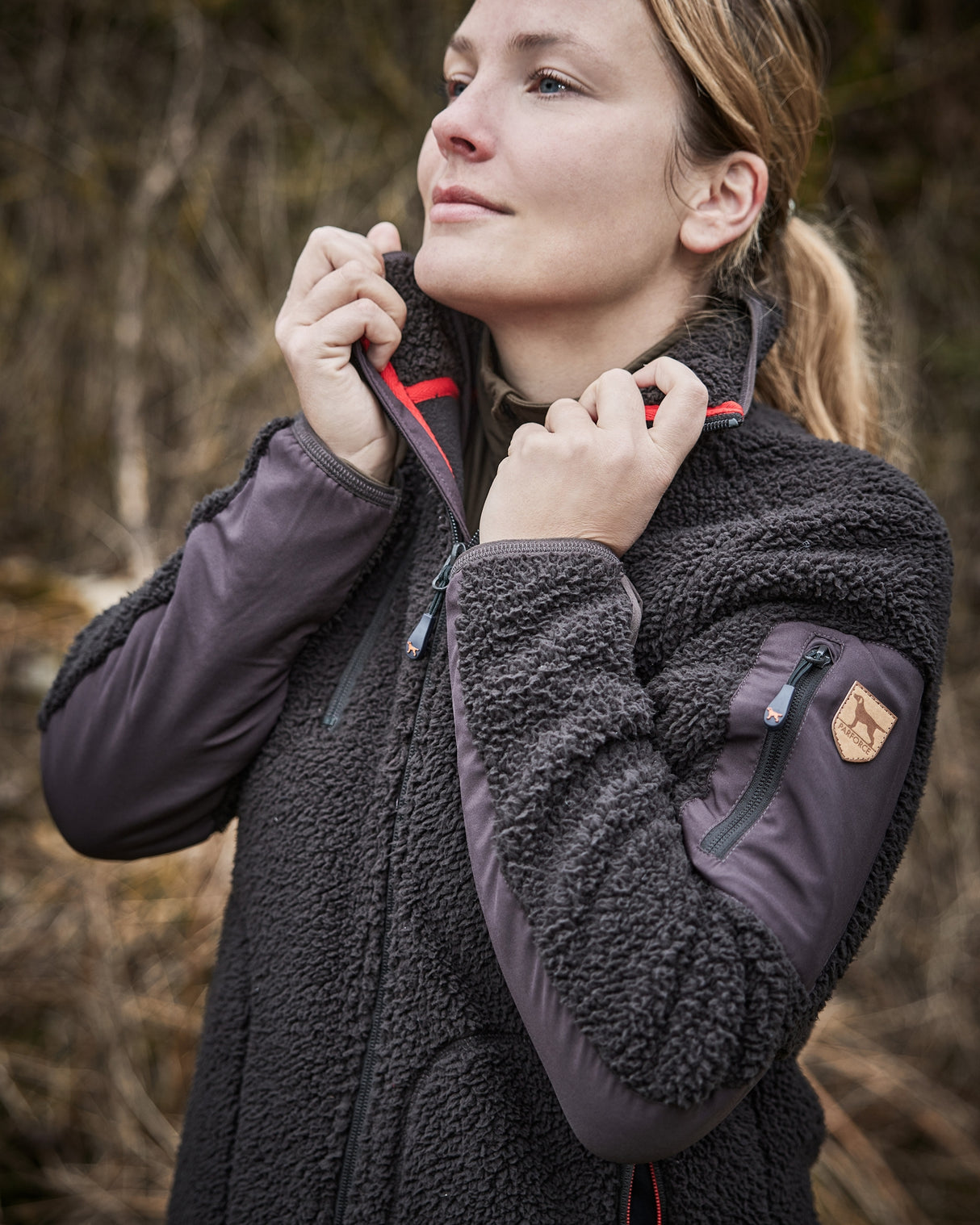 Parforce - Lang jakke til damer Pilefleece