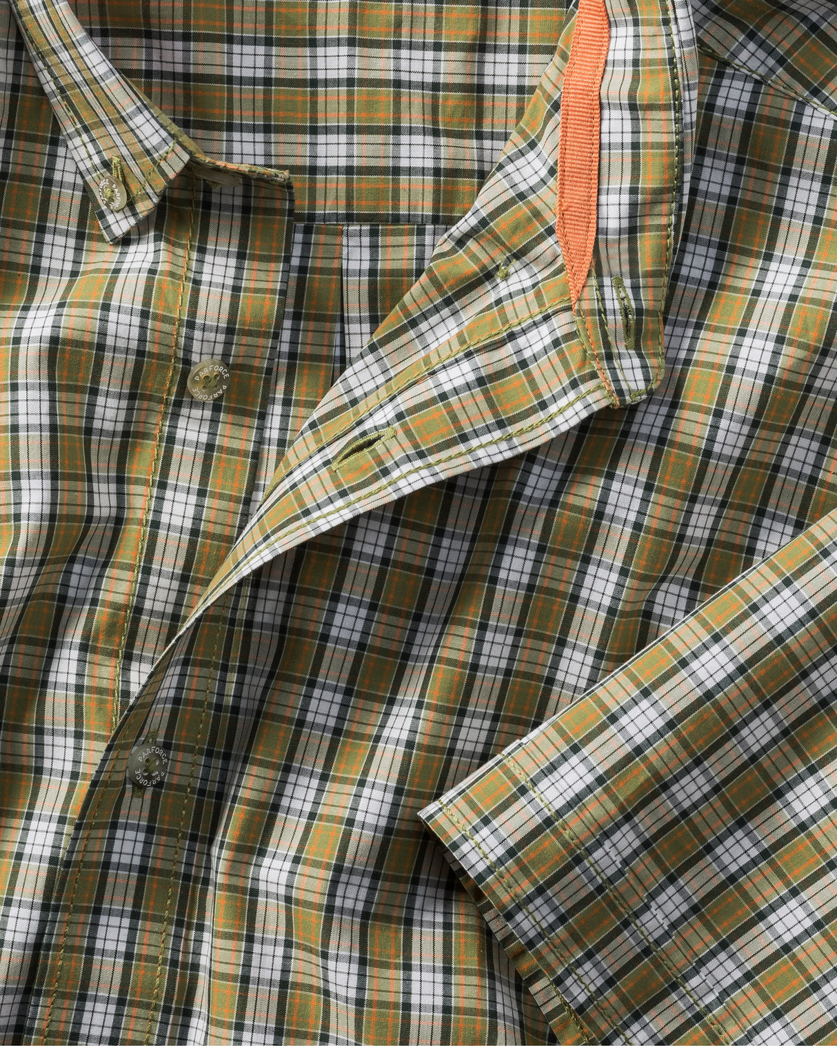 Parforce - Sommarrutig kortärmad skjorta