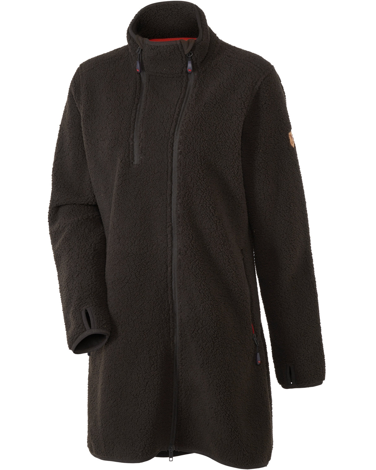 Parforce - Lang jakke til damer Pilefleece