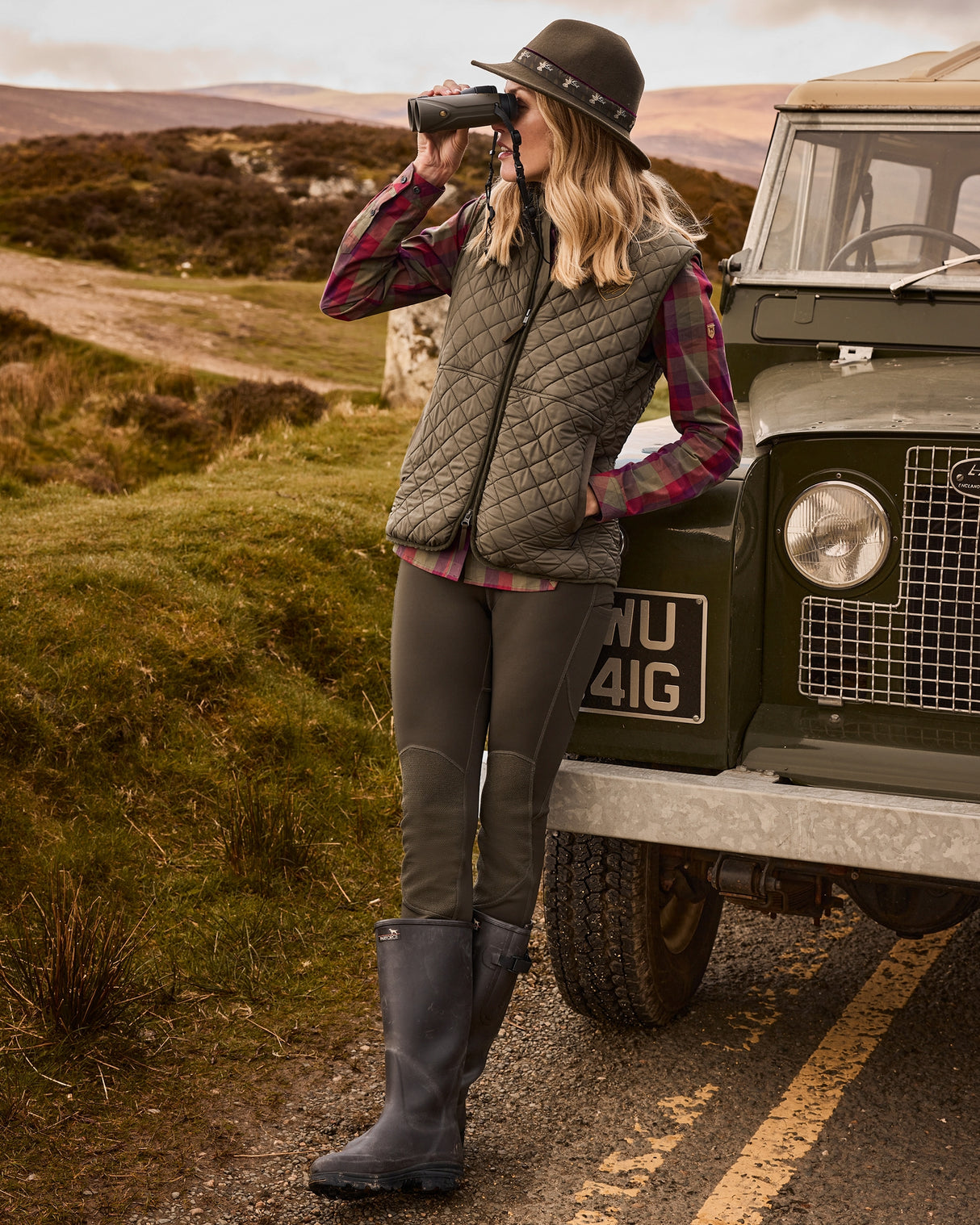 Parforce Traditional Hunting - Damhatt med hjortband