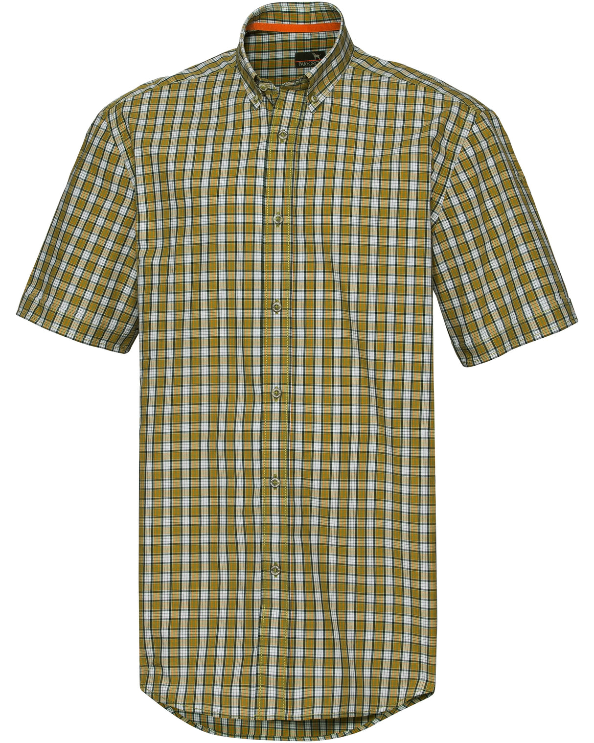 Parforce - Sommarrutig kortärmad skjorta