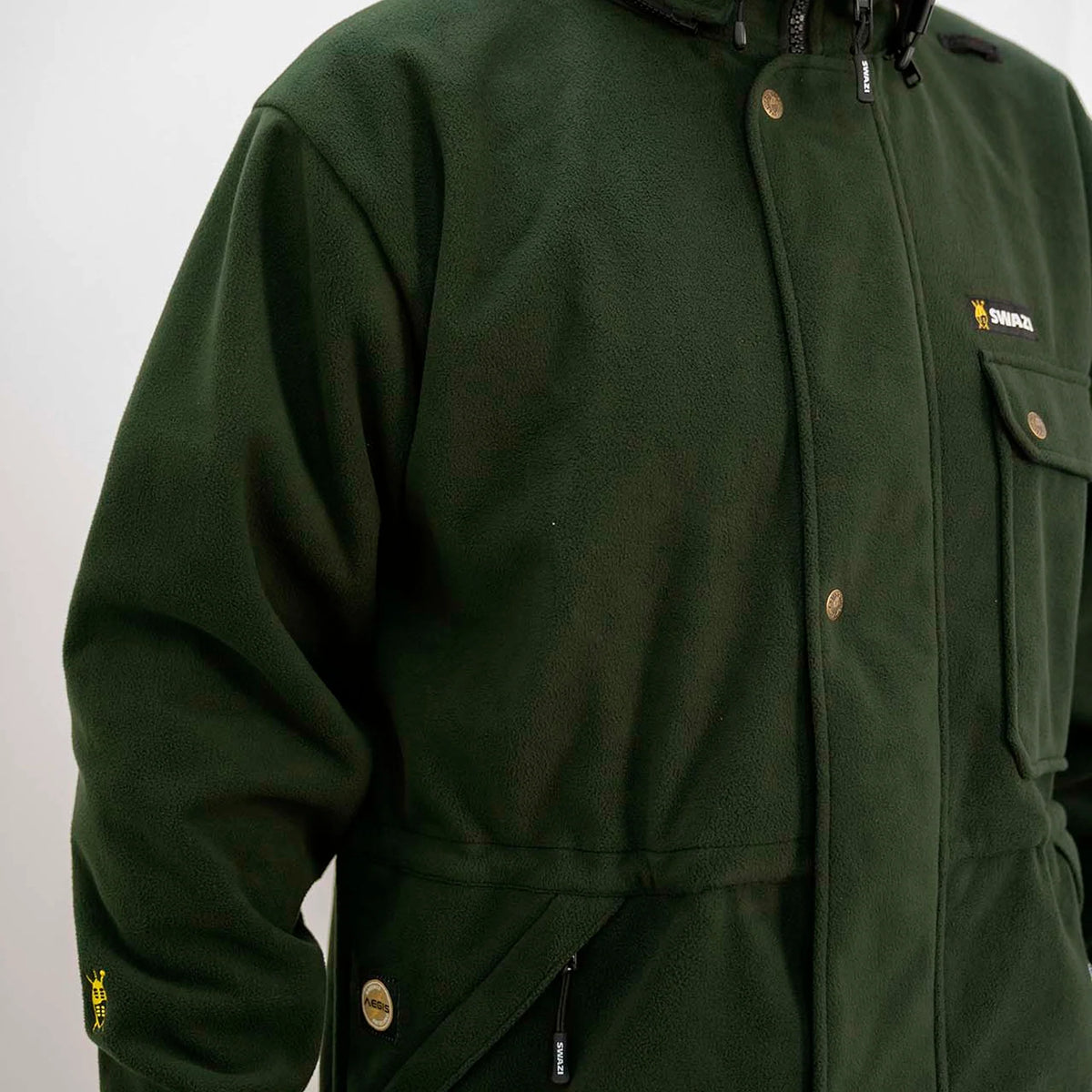 SWAZI - Windriver Jakke // Olive-3-XtraGrej